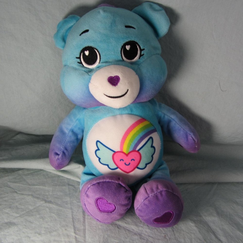 3 for $24 - plush care bears 2022 tie dye dream bright bear (W2242)